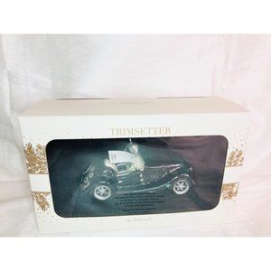 NEW Hand-Painted Roadster Blown Glass Christmas Car Ornament 2002 – Poland-Made